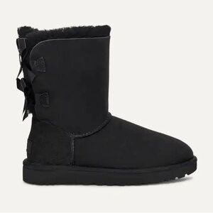 UGG Women's Black Bailey  Bow Boots